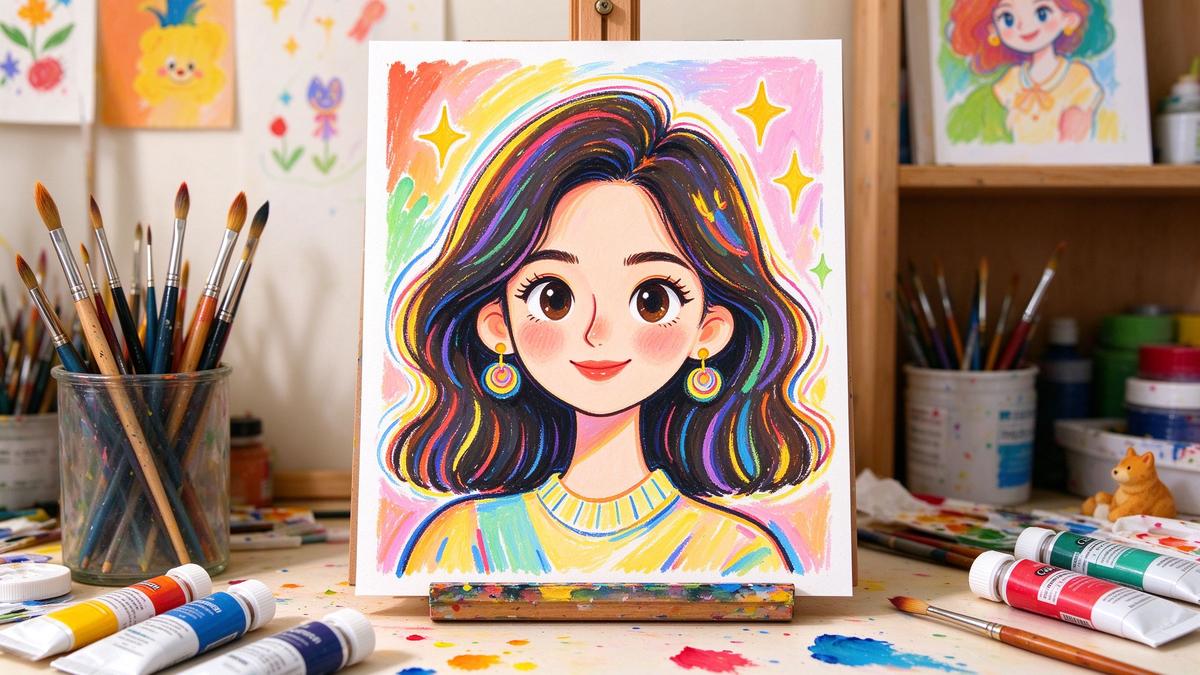 Cartoon avatar creator hero